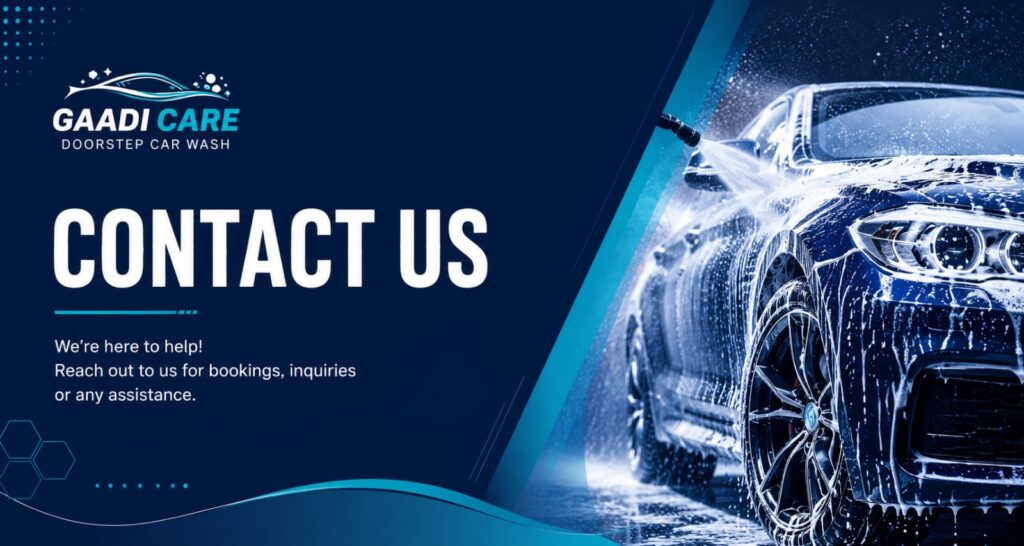 Gaadi Care doorstep car wash service in Ujjain