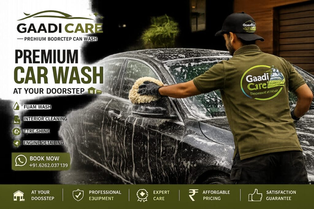 Doorstep Car Wash Services in Ujjain"